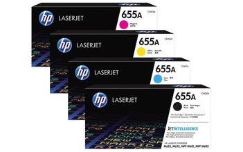 Заправка картриджа HP Color LaserJet Enterprise M653dn (CF450A, 655A)