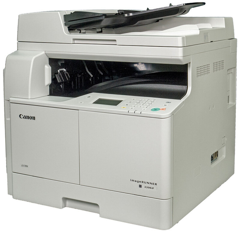 Заправляем новый МФУ Canon imageRUNNER 2206 n iF 