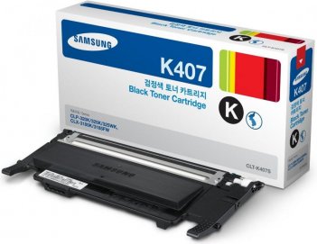 Заправка картриджа Samsung CLP-320/ 325 (CLT-K407S)