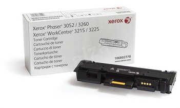 Заправка картриджа Xerox Phaser 3052 (106R02778)